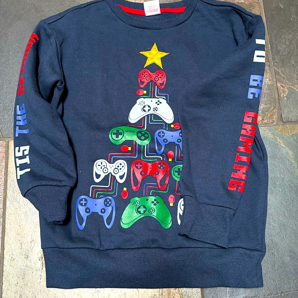 Holiday Time Gaming Tree Sweater